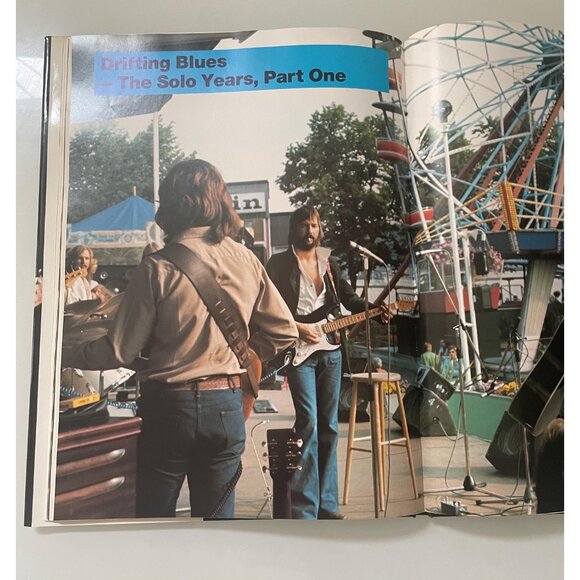 Eric Clapton Book, Vintage Hardcover Large Photo Book with Pull-Out Poster - Picture 5 of 10